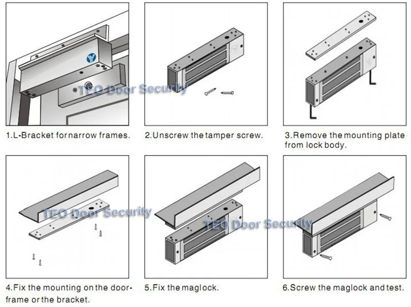 Magnetic-Lock-installation