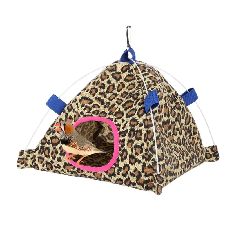 

PPet Bird Hamster Tent Cage Guinea Pig Rabbit Chinchilla Cute Pattern House For Small Animals Parrot Cage Decor Accessories P