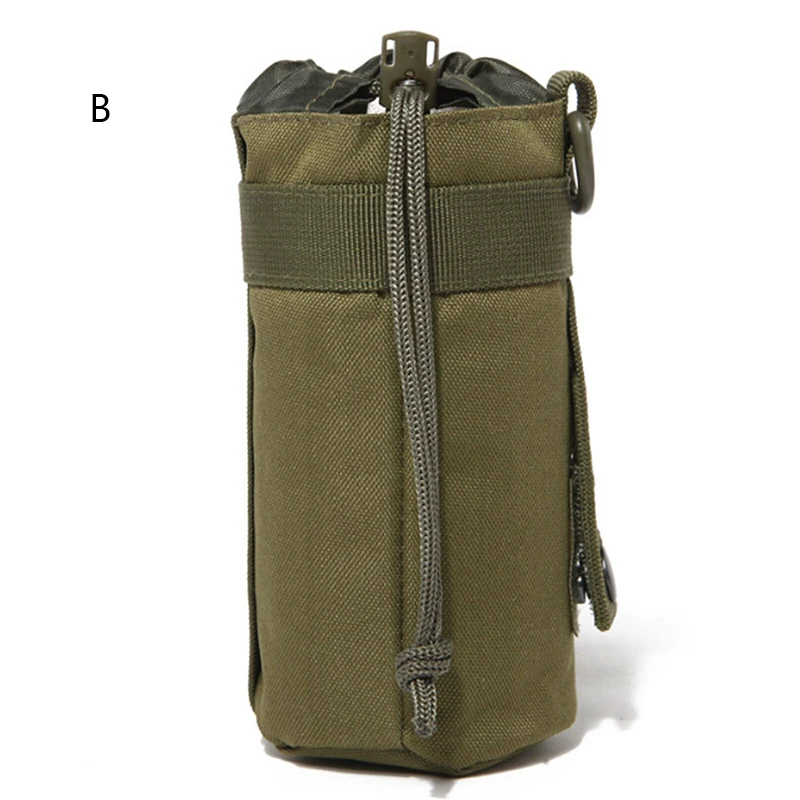 Практичный открытый спортивный чехол для бутылки воды тактический Молл чайник карман держатель для воды армейское снаряжение сумка 6 цветов Кемпинг Туризм