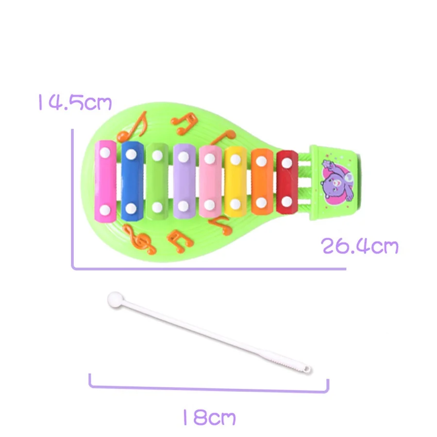 Percussion Music Instrument Toy Plastic Guitar / Animal Style Kids Musical Funny Toys Baby Educational Toys Gifts