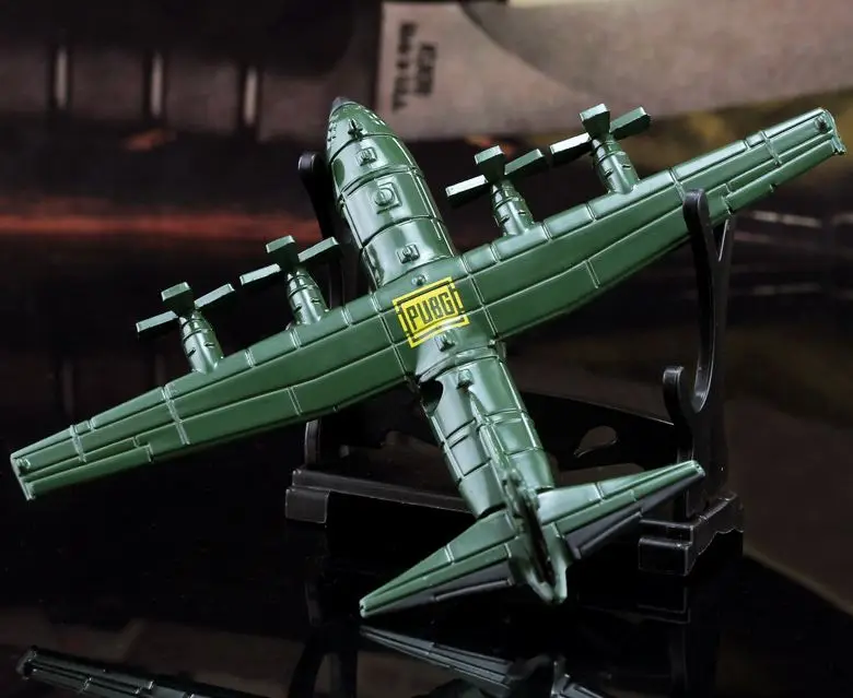  10cm PUBG Lockheed C-130 Hercules model Action Figure C130 Alloy model Transport aircraft PUBG toys
