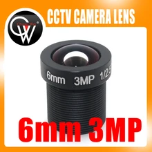 3MP 6mm Lens 1080P 1/2.7” 6mm For HD Full HD CCTV Camera IP Camera M12*0.5 MTV Mount