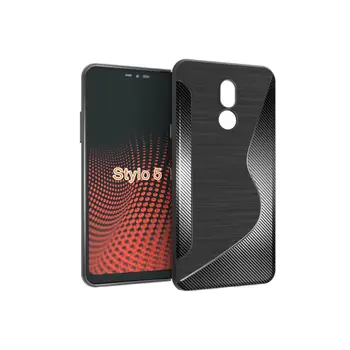 

50pcs/lot For LG Stylo5 NS line TPU Phone Back Cover Case For LG Stylo 5