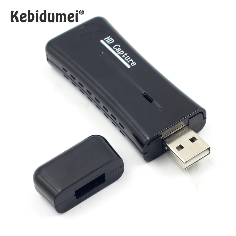 

Kebidumei HDMI Video Capture Card USB2.0 HD 1 Way HDMI 1080P Mini Video Capture Acquisition Card USB2.0 Game Capture For Window