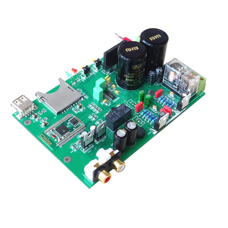 Плата усилителя мощности аудио LM1875 Bluetooth 4 2 ES9023 DAC декодирующая плата 30 Вт +
