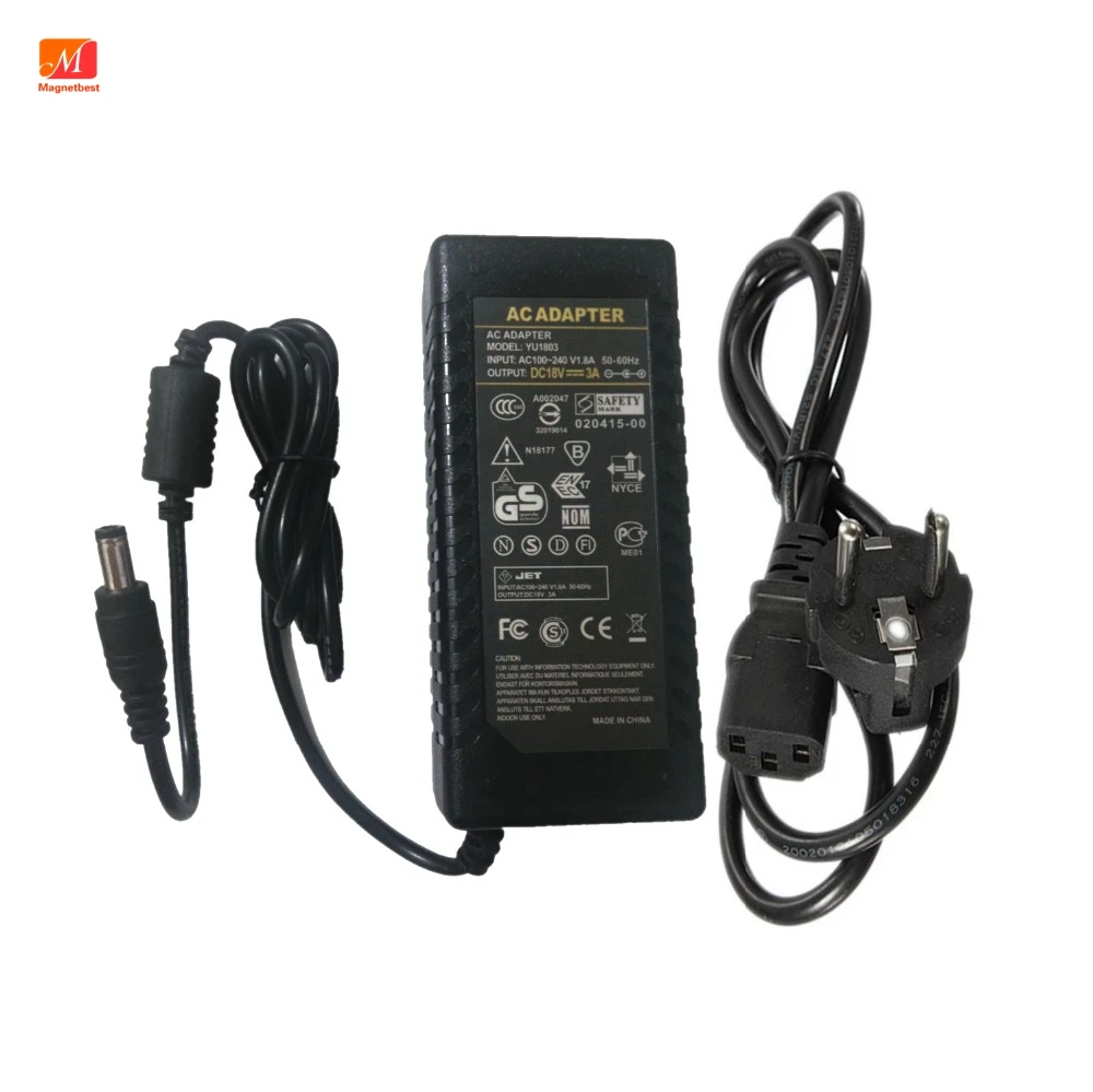 AC DC Adapter 18V3A For JBL OnBeat VENUE LT Base Speaker Power Supply Charger 18V 2A 2.5A 3.3A With AC Cable|2a power|adapter 18vjbl charger - AliExpress