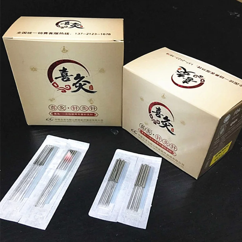 Новая ручка для иглоукалывания массажные иглы медицинские стерильные иглы 500 шт высококачественные одноразовые иглы для акупунктуры