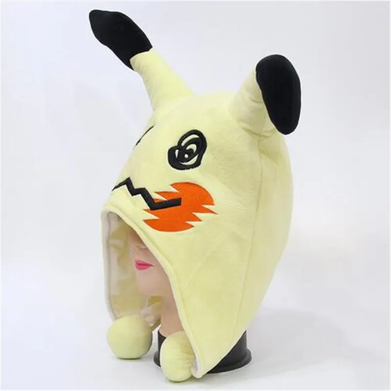 Pikchu EONFUN Sun Moon Mimikyu Plush Cartoon Sonic Gengar Hat Soft Best Gifts for Kids