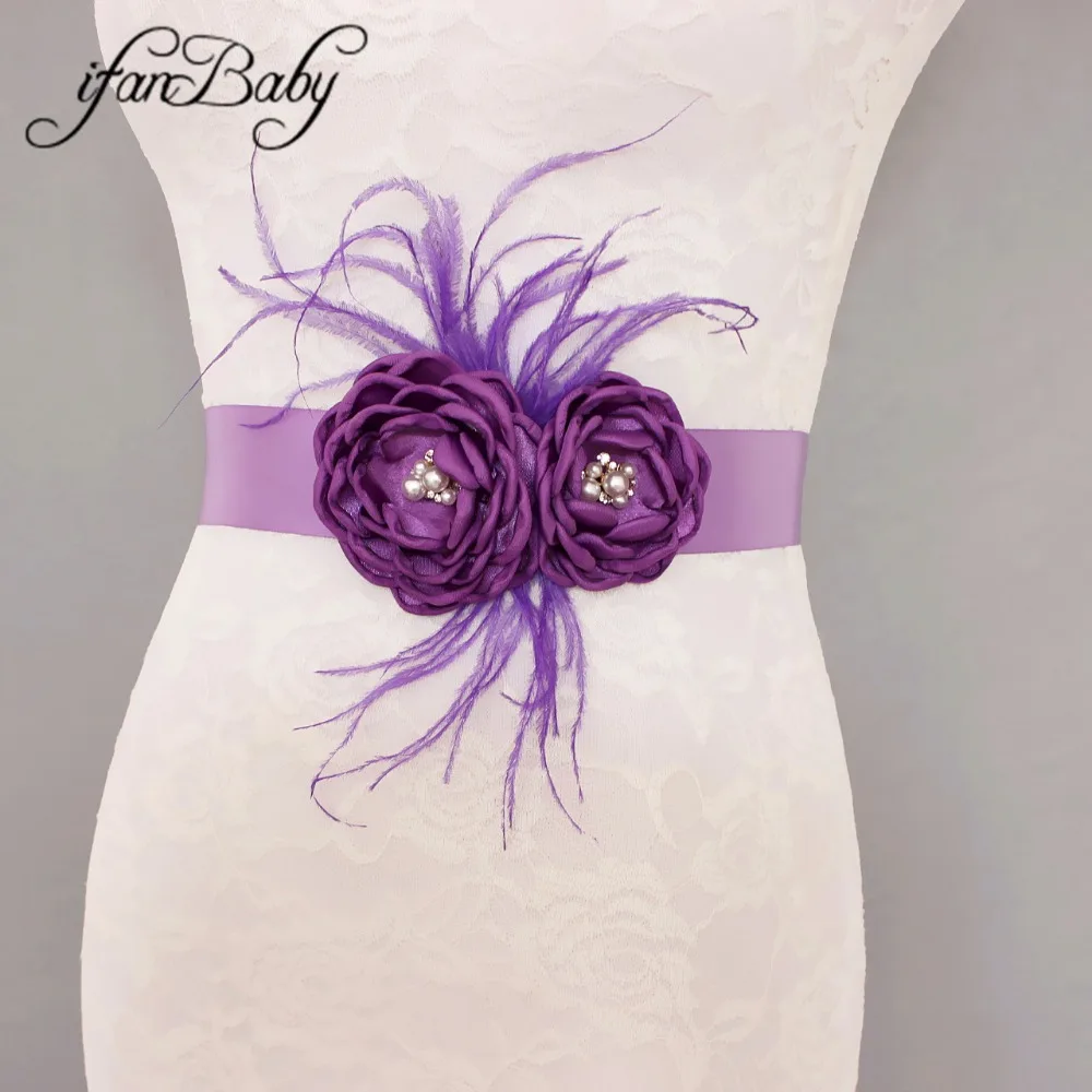 fitted lace wedding dress Purple with Gold Trim Graduation Stole – DPHIE Designs