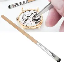 Прочный Деревянный Ручка часы Чистящая Щетка малая части часы ремонт и обслуживание инструмент Аксессуары для наручных часов для часовщика