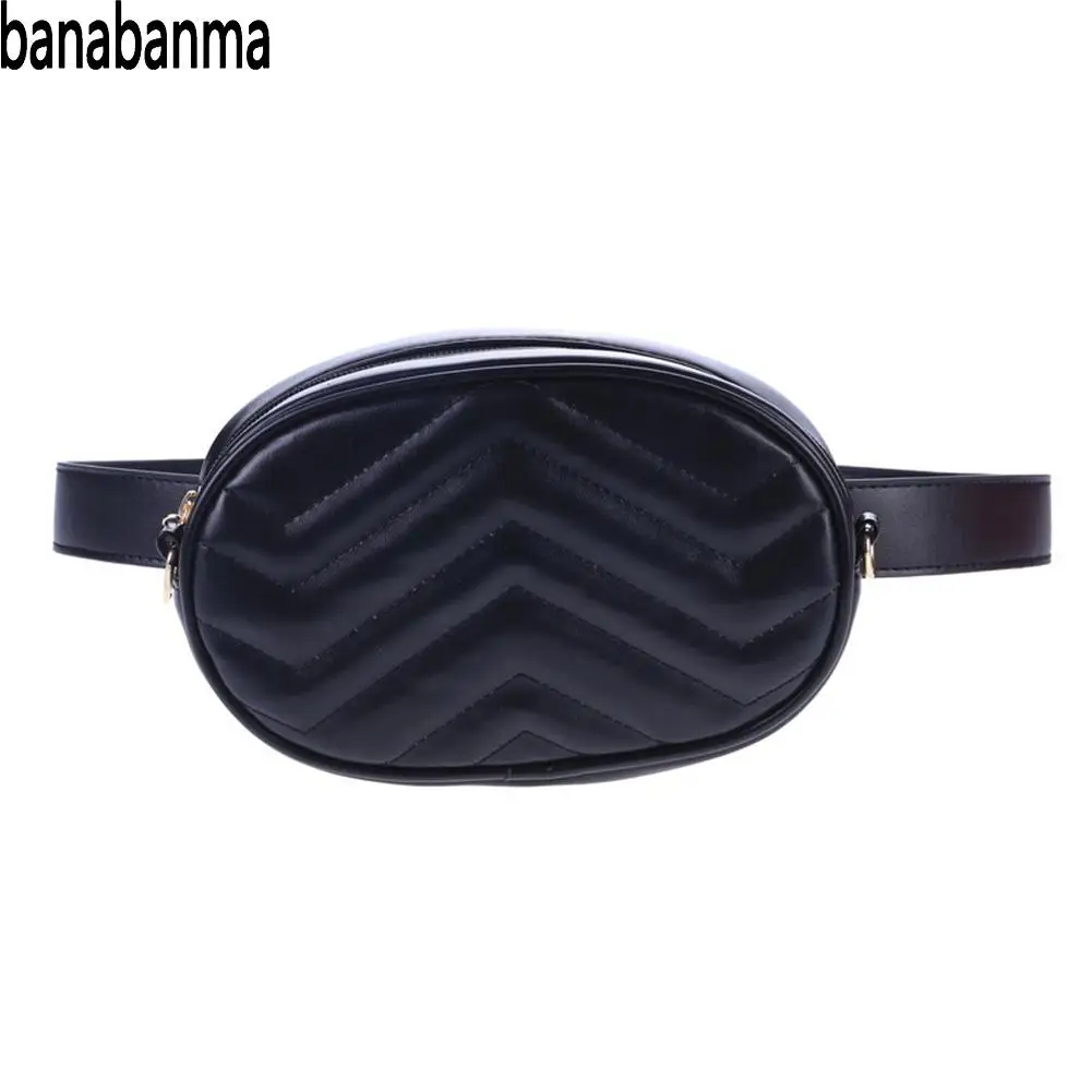 Banabanma Для женщин Талия пакеты модные классические Бочкообразная Поясные сумки модные сумки для Для женщин 2018 Поясные сумки Для женщин ZK50