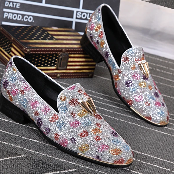 

luxury Brand Men Loafers Leather Slip On italian Mens Dress Shoes For Wedding Oxfords Flats Shoes Moccasin sapato masculino