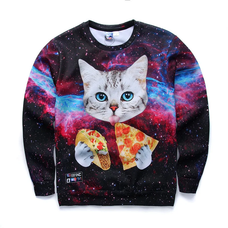 pizza cat sweatshirt