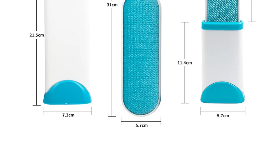 DRESSPET Pet Dog Hair Remover Brush 3PCSSet with Self-Cleaning Quickly Remove Hair Fur Lint Comb For Dogs Cats 301 (35)