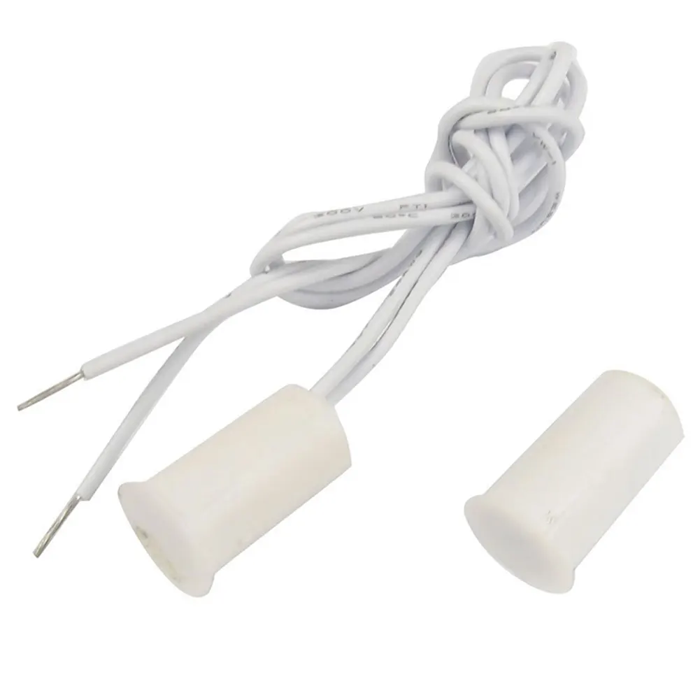 

5 pair Window and Door Recessed Magnetic Contacts Security Reed Switch Alarm for Door and Window White SD998