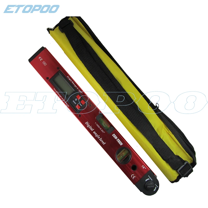 High quality 400mm/16inch Digital Protractor Digital angle level/digital spirit level& Angle Finder color is random