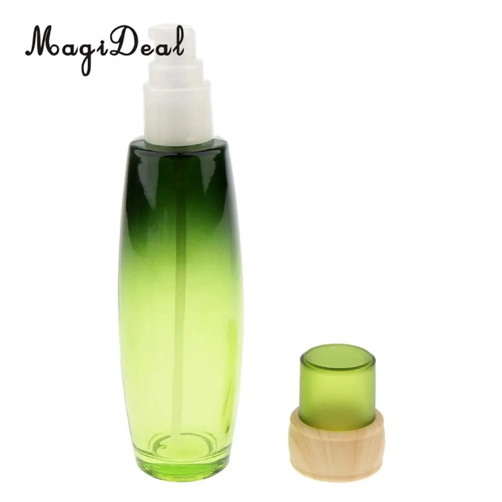 Empty Glass Makeup Container Face Cream Jars Pump Spray Eye Cream Bottle Skin Care Products Container Case for Travel