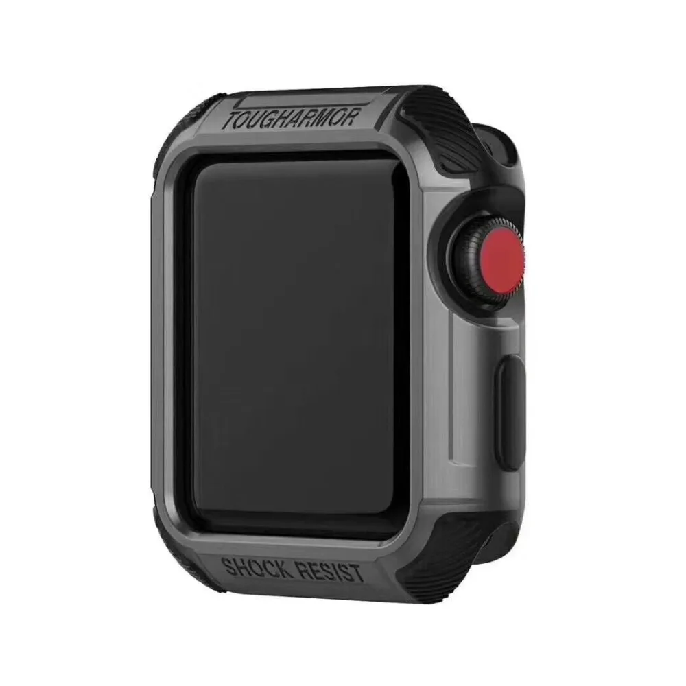 slim design TPU band for Apple Watch case cover Series 12/3 38mm 42mm,For iwatch soft cover antishock