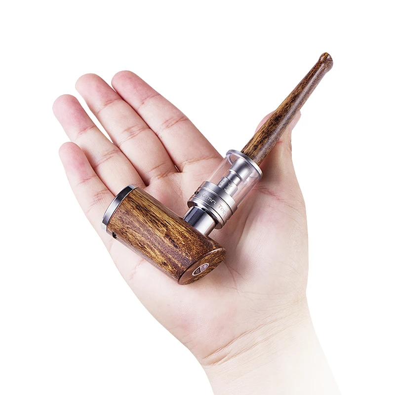 E Pipe Kits 1000mAh Smoking Hookah Pen Wooden Design E Pipe K1000 Plus