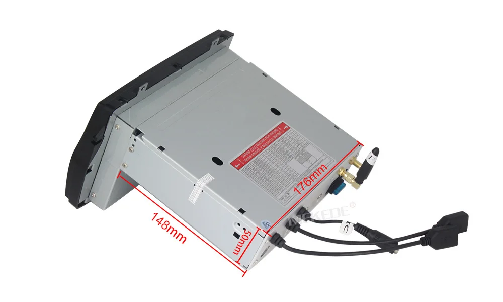 Cheap MEKEDE Android 9.1 8.1 Car Multimedia DVD Player For LADA Vesta for Radio GPS navigation audio Stereo Russian menu wifi BT 15