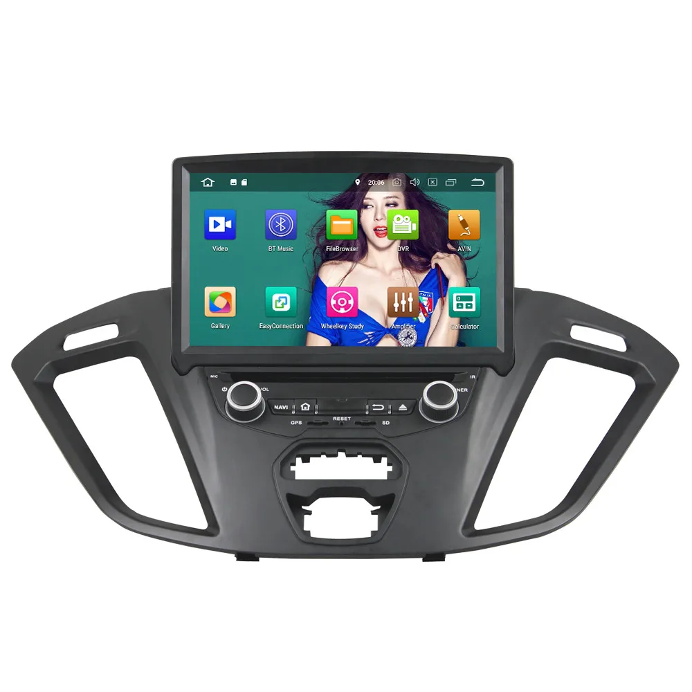 Sale KLYDE 8" 4G WIFI Android 8.0 Octa Core 4GB RAM 32GB ROM Car DVD Multimedia Player Radio Stereo For Ford Transit Custom 2013-2018 1