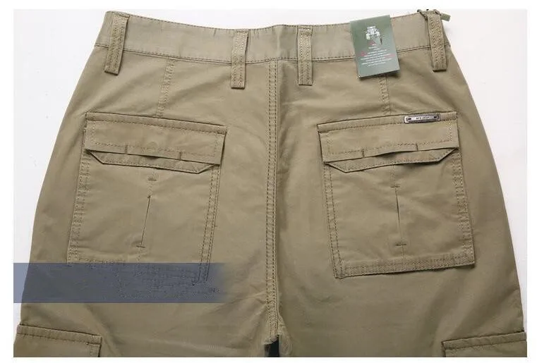 Army Tactical Military Cargo Pants Men SWAT Special Force Combat Pants Casual Thin Multi Pocket Work Cotton Casual Trousers white cargo pants