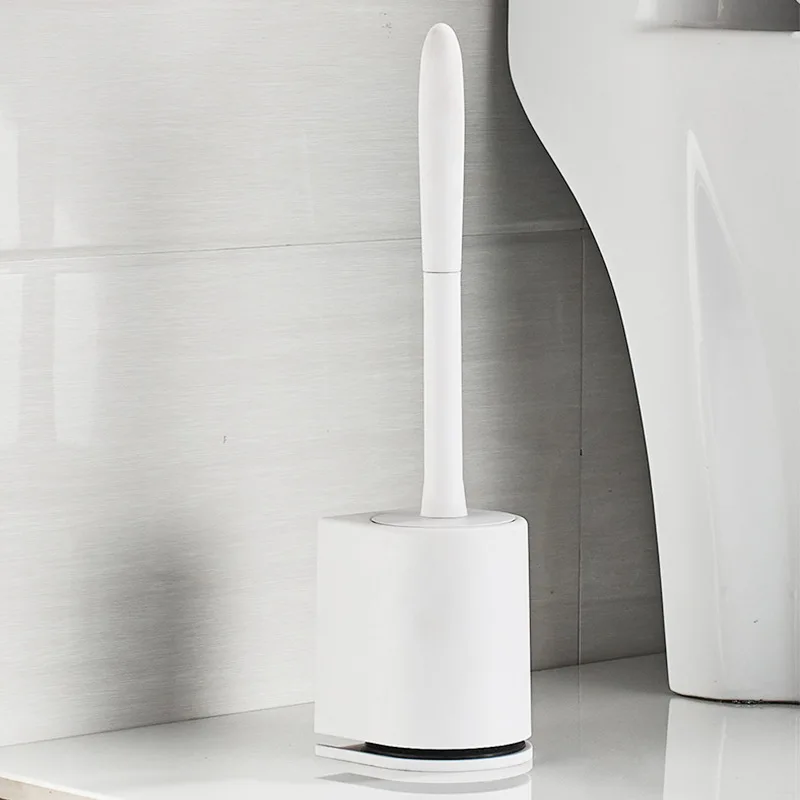 

Toilet Brush Set Household Simple Clean Brush Long Handle No Dead Corner Paste Toilet Brush Clean