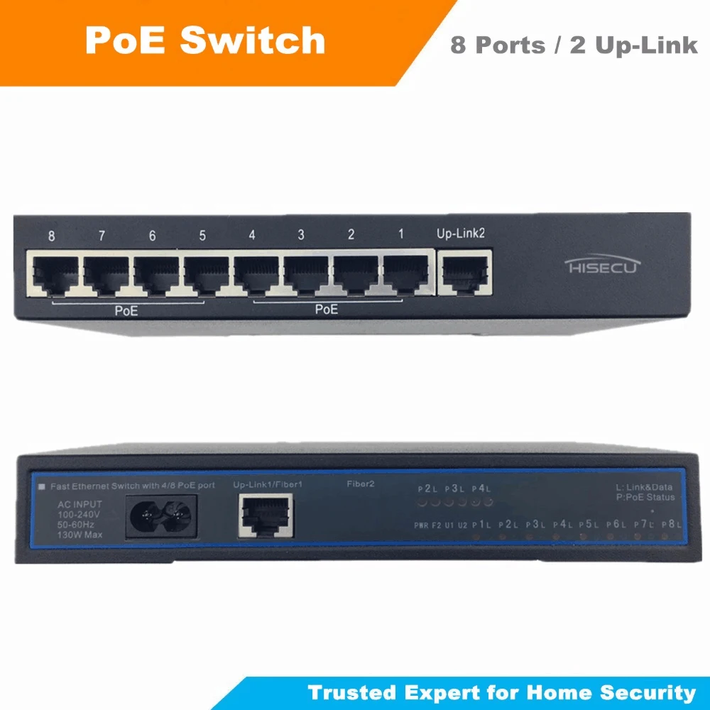 bilder für 8 Port 100 Mbps Ieee 802.3af POE-Switch/Injektor Power over Ethernet Netzwerk-switch für Ip-kamera Voip-telefon AP geräte 2 Up-link bilder für 8 Port 100 Mbps Ieee 802.3af POE-Switch/Injektor Power over Ethernet Netzwerk-switch für Ip-kamera Voip-telefon AP geräte 2 Up-link