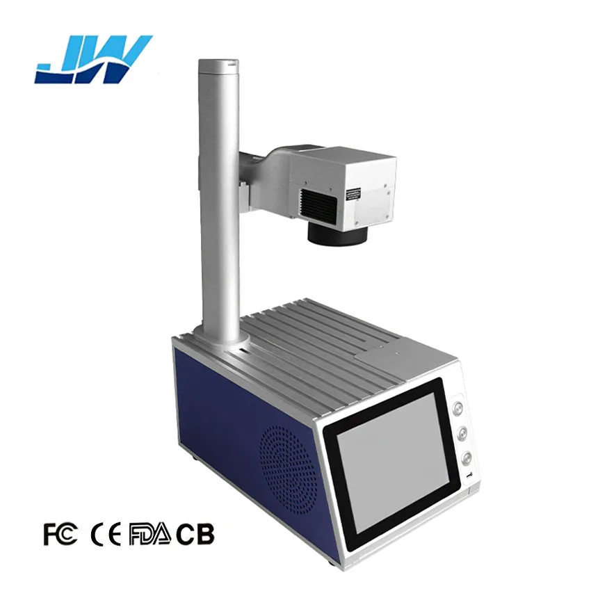Интеллектуальная 20 Вт cnc волоконная лазерная маркировочная машина для пояса/u