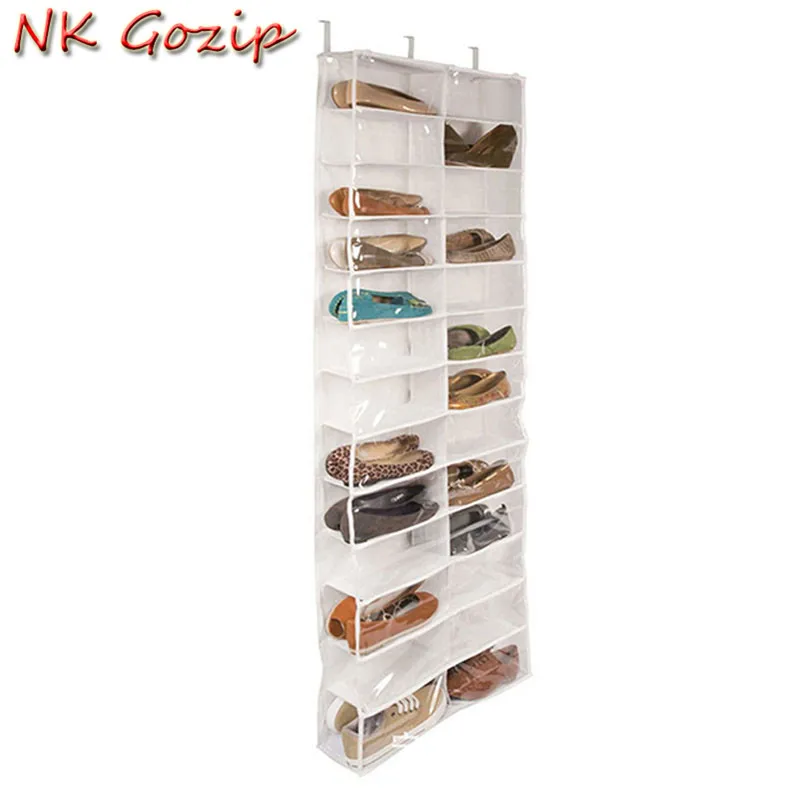 NK Gozip над дверью настенный органайзер для обуви держатель для хранения сортировщик для 26 пар обуви вешалка органайзер для хранения
