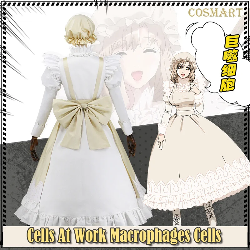 Amine Cells At Work Macrophages Cells Cosplay Costume Hataraku Saibou Maid Dress Uniform Cosplay For Halloween Carnival Anime Costumes Aliexpress