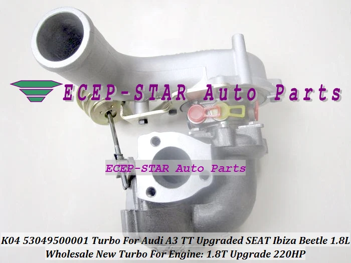 K04 53049500001 Turbocharger Turbo For Audi A3 TT Upgraded SEAT Ibiza VW Volkswagen Beetle 1.8L 220HP
