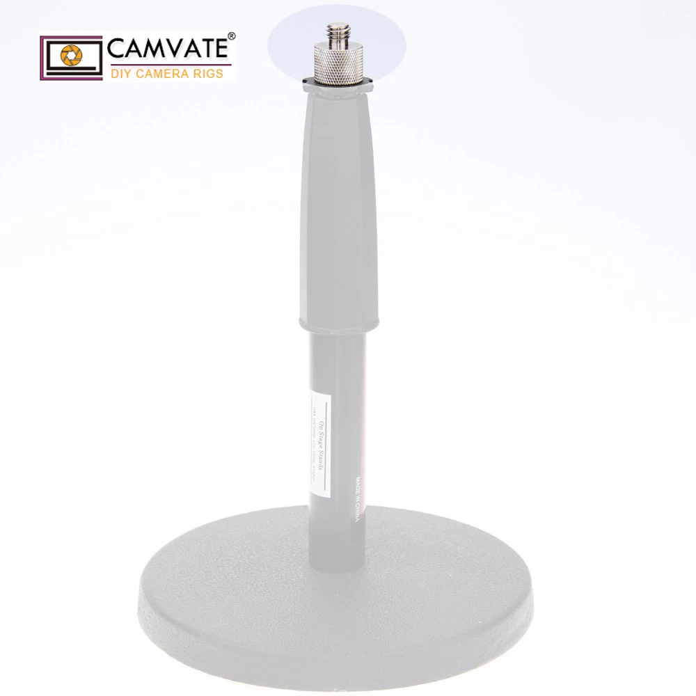 CAMVATE 2 шт 3/8 &quot 16 папа до 5/8&quot 27 женский Резьбовой Адаптер для крепления микрофона