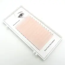 HBZGTLAD C/D curl 0,07/0,1 мм 8/14 мм Ложные легкие ресницы изготовленный на заказ печатание полного цвета ресниц индивидуальные цветные ресницы искусственной объем ресниц для наращивания