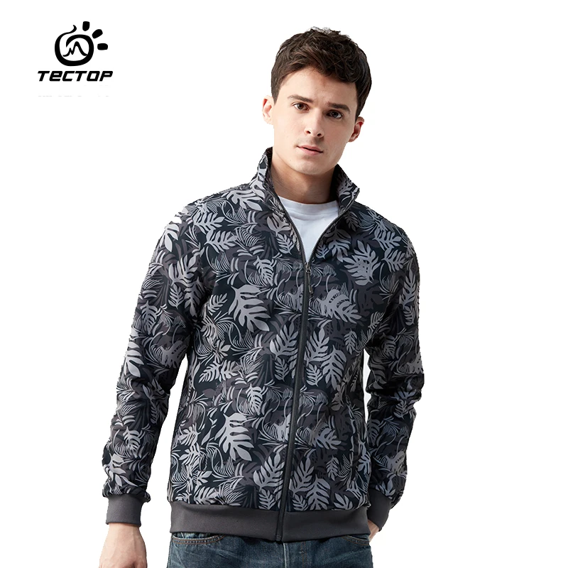 

TECTOP Running Jacket Men Male Printing Elastic Coat Sport Jacket Women Shooting Coats Kid Jogging Training Clothing Child