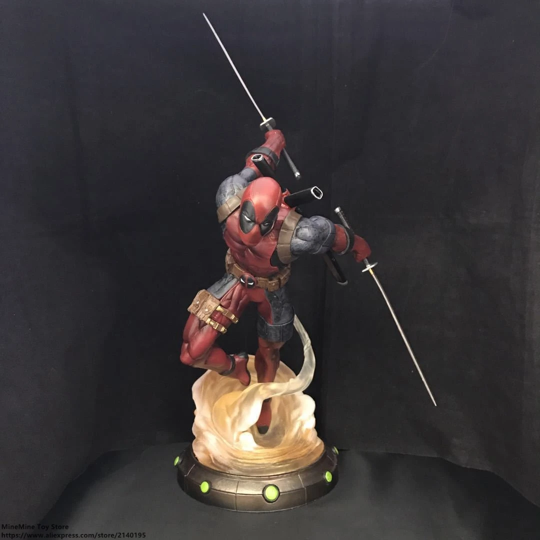 

ZXZ Marvel Avengers Deadpool 35.5cm Action Figure Posture Anime Decoration Collection Figurine Toy model for children gift