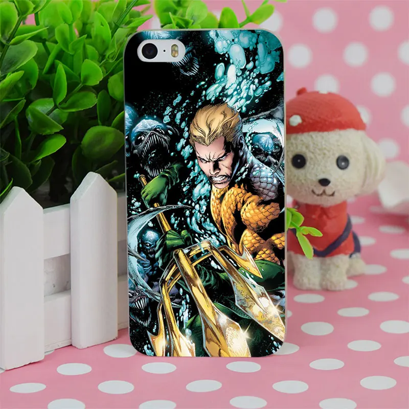 B0188 Aquaman Knife Transparent Hard Thin Case Cover For Apple iPhone 4 4S 5 5S SE 5C 6 6S 6Plus 6s Plus |