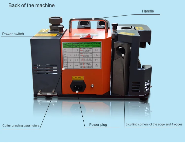 Multipurposemachine GD-313C HSS торцевая мельница и отрезать шлифовальный станок