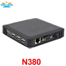 Причастником Черный CE 6.0 N380 ПК станция тонкий клиент Поддержка XP 2000 Server 2003 Fenêtres 7 или 8 Linux