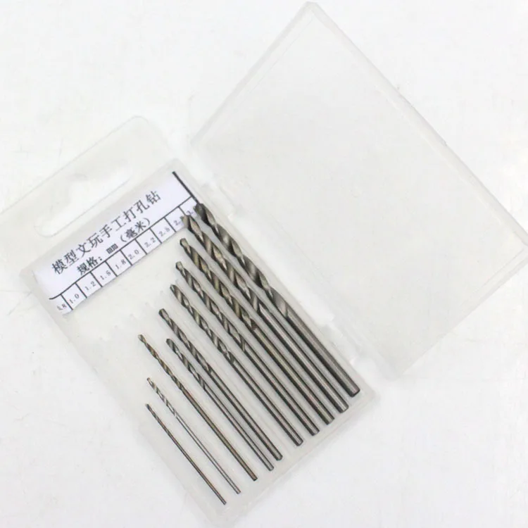 

10pcs Hand Twist Drill Bit for Nuclear Engraved Drill Hole Size 0.8mm/1.0mm/1.2mm/1.5mm/1.8mm/2.0mm/2.2 mm/2.5mm/2.8mm/3.0mm
