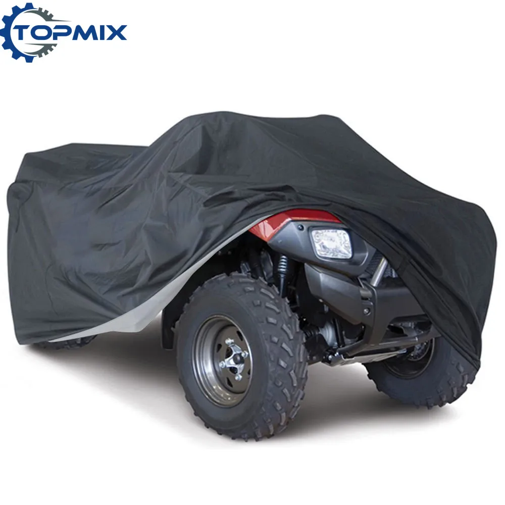 

Universal Quad Bike ATV Cover Black Water Resistant Dustproof Anti-UV Car ATV Kart Cover Size M / L / XL / XXL / 3XL Optional