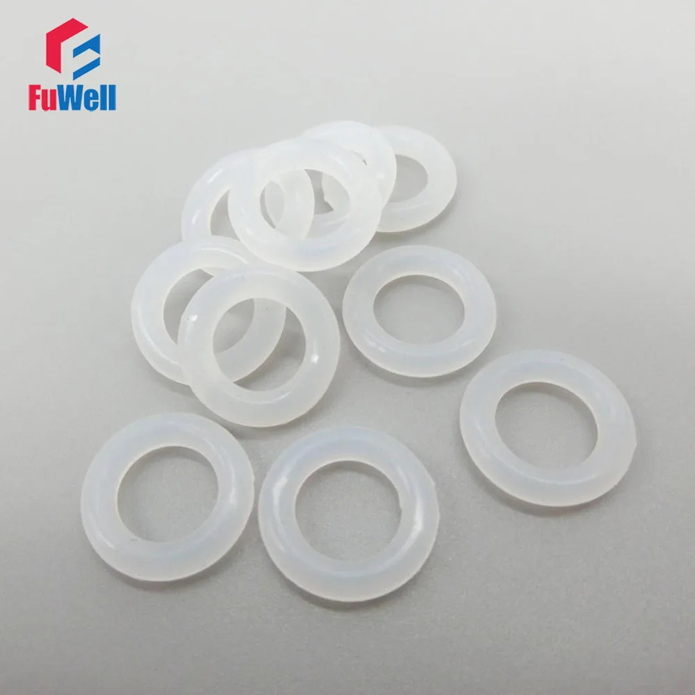 Packs of 10 Sizes 55mm to 75mm diameter 3mm thick Clear Acrylic Washers 