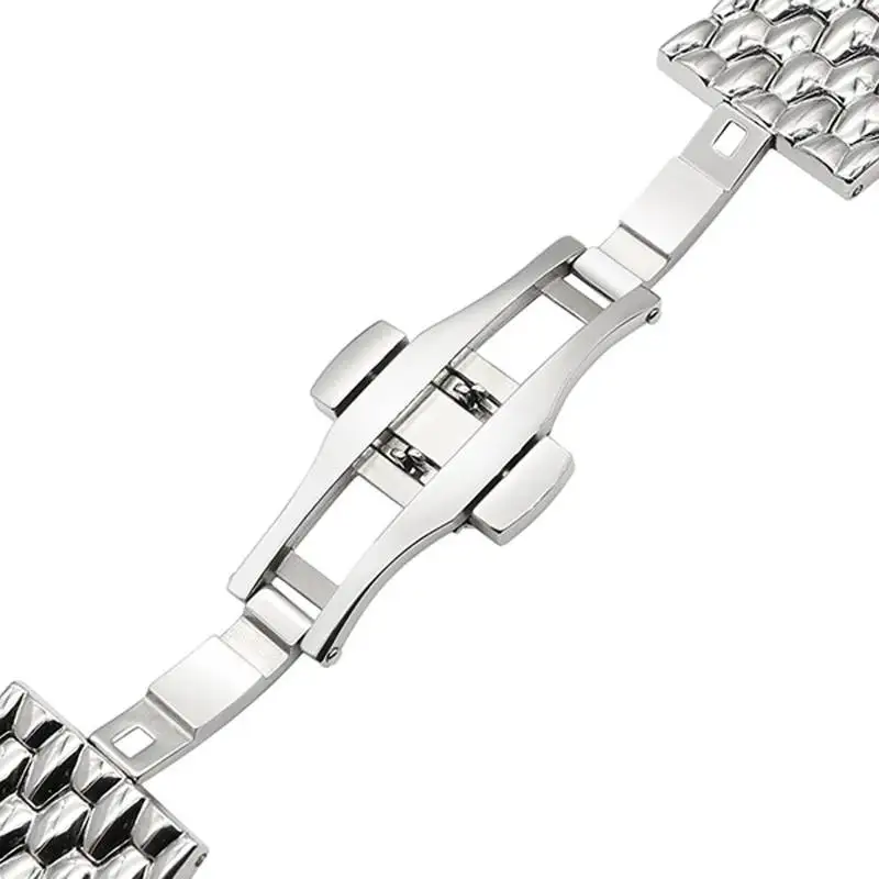 Yooside squama design aço inoxidável pulseira de