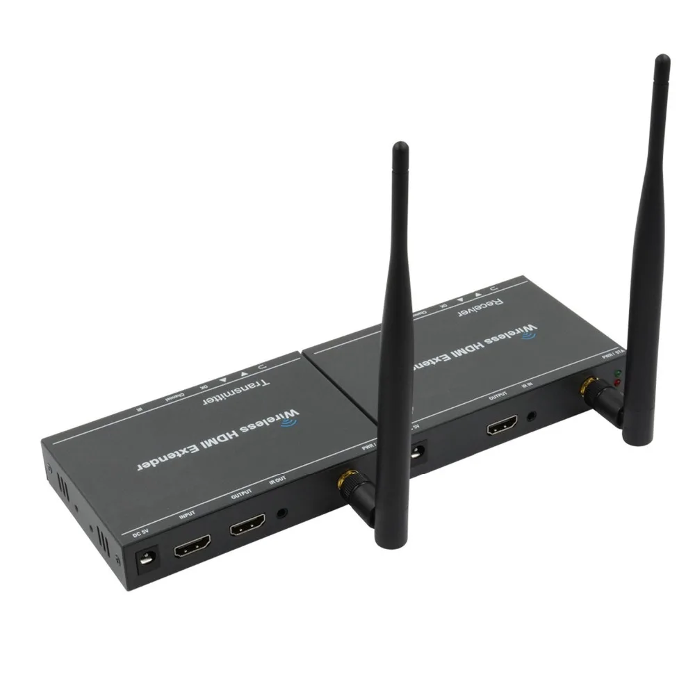 PUZHIJIE беспроводной HDMI передатчик приемник Отправитель поддерживает 1080P H.264