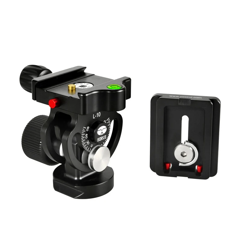 

L10 Sirui Aluminum Pro Tripod Head Monopod Ball Video Tripod Ball Head with Quick Release Plate for DSLR Camera Tripod Universal