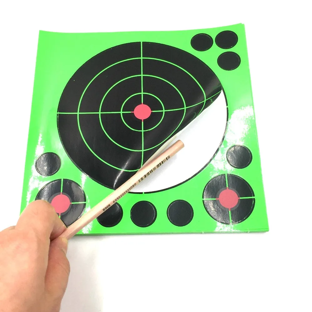 5 &quotX5.5&quot Зеленый цвет реактивной и splatter стрельбы цели для пистолета винтовки
