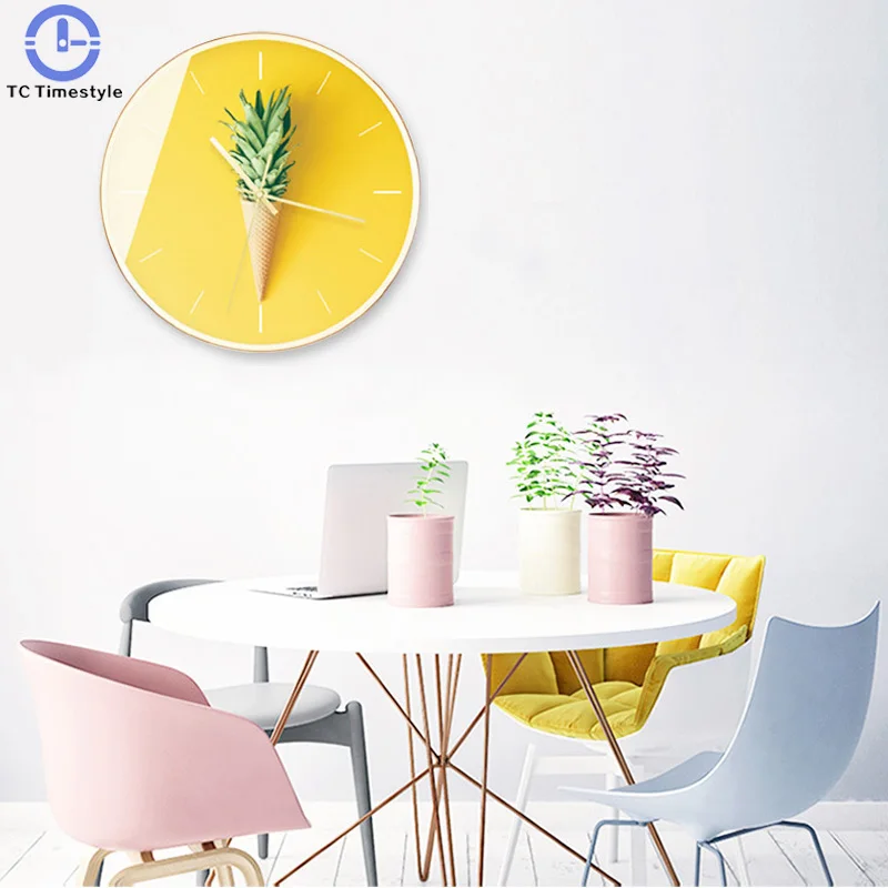 

Nordic Creative Art Wall Clock Modern Minimalist Character Quartz Silent Home Atmosphere Decoration Personality Living Room