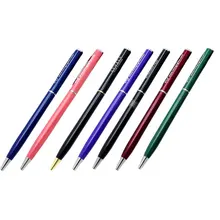 Новые Свадебные Центральные элементы стола персонализированные свадебные цветной металлический карманный Ручка для жениха подарки для подружек невесты 100 шт в партии