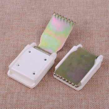 

LETAOSK 2Pcs Knitting Machine Accessory Claw Weight for Brother Silver Reed Singer Knitting Machine DIY Handmade Sewing Tools