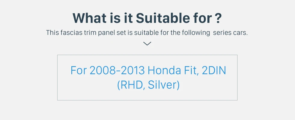 Seicane серебро 2 Дин радио фасции Для 2008 2009 2010 2011 2012 2013 Honda Fit RHD аудио рамка стерео интерфейс панель Адаптер